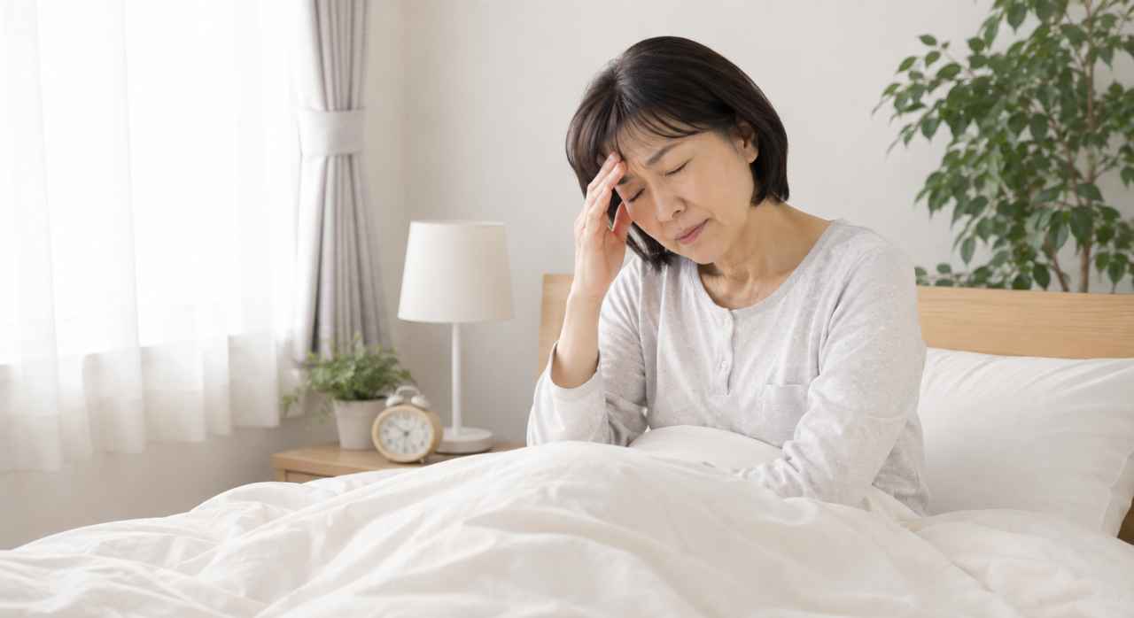 ”寝ても疲れが取れない”50代女性が、朝のだるさと向き合い体を整えていった記録